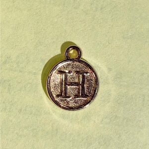 “H” Charm jewelry making Necklace bracelet ring baubles keychain ID tag lanyard